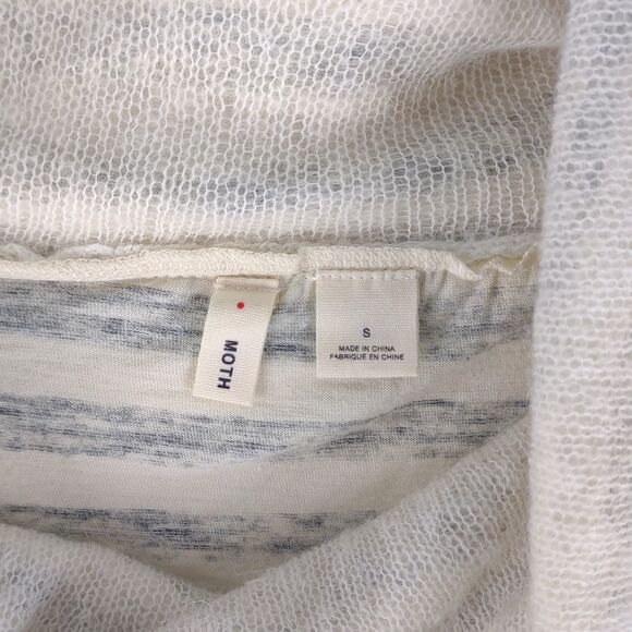 Anthropologie MOTH Vanessa Layered Pullover Sweater Top, Alpaca Wool Women's S - Picture 3 of 8